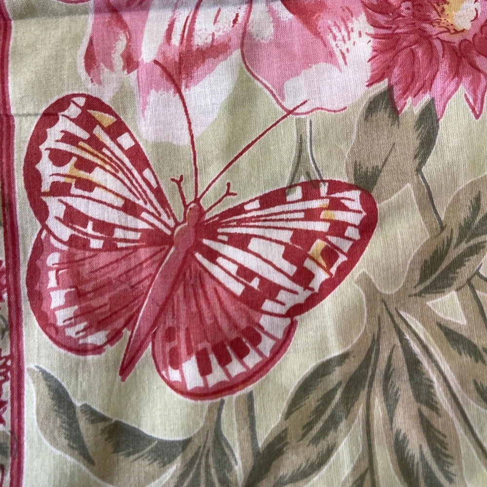 April Cornell QUEEN Size Quilt + 2 EURO Shams Pillow Cover Bedding Primavera New
